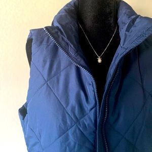 Navy Blue Puffer Vest